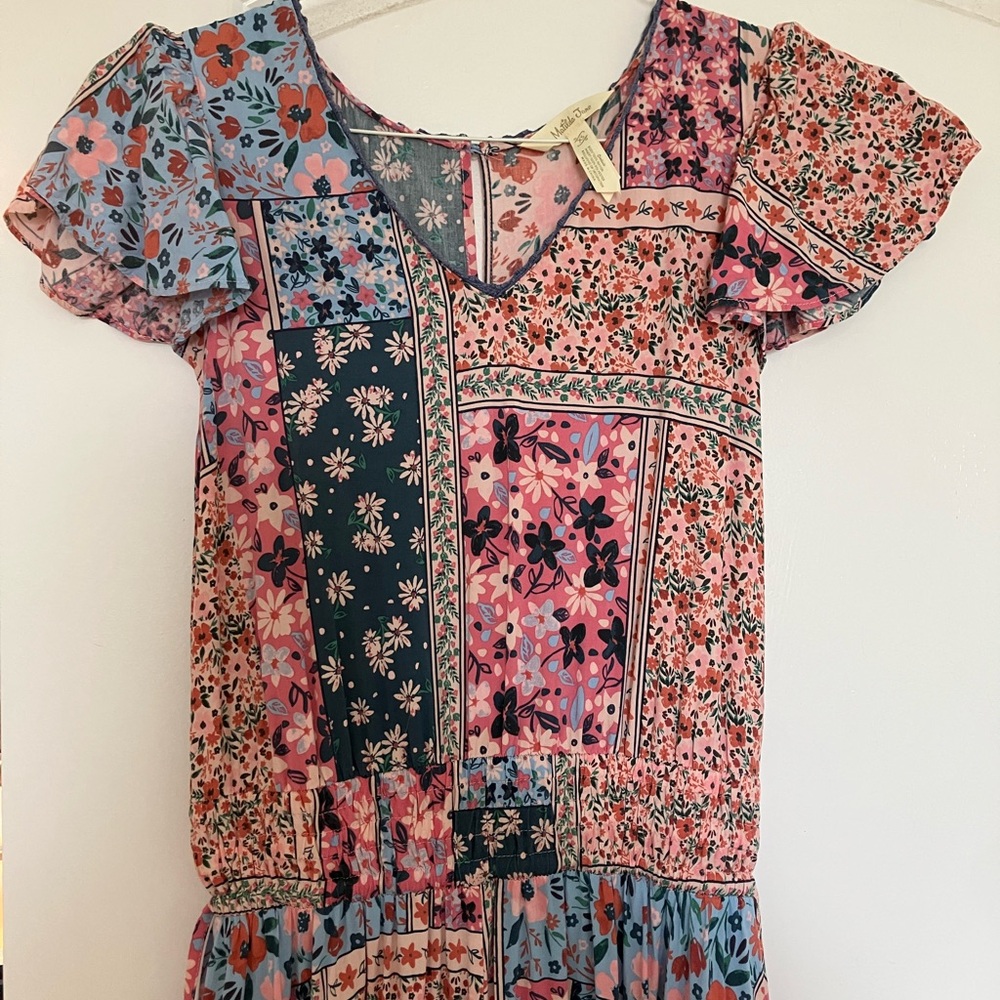 Matilda Jane Floral Patchwork women’s maxi Dress